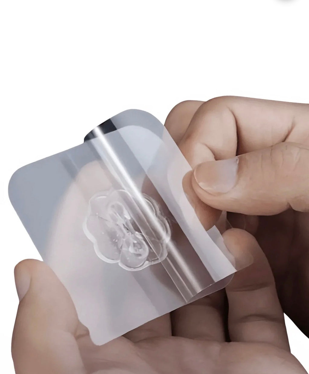 10 Adet Kapı Duvar Askısı, kendinden yapışkanlı şeffaf askı, güçlü kapı askısı,6x6cm